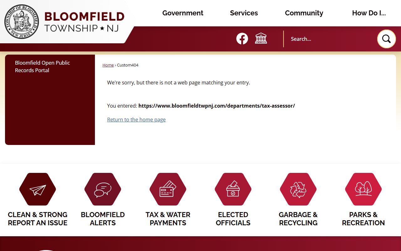 Bloomfield Township bankruptcy records resources