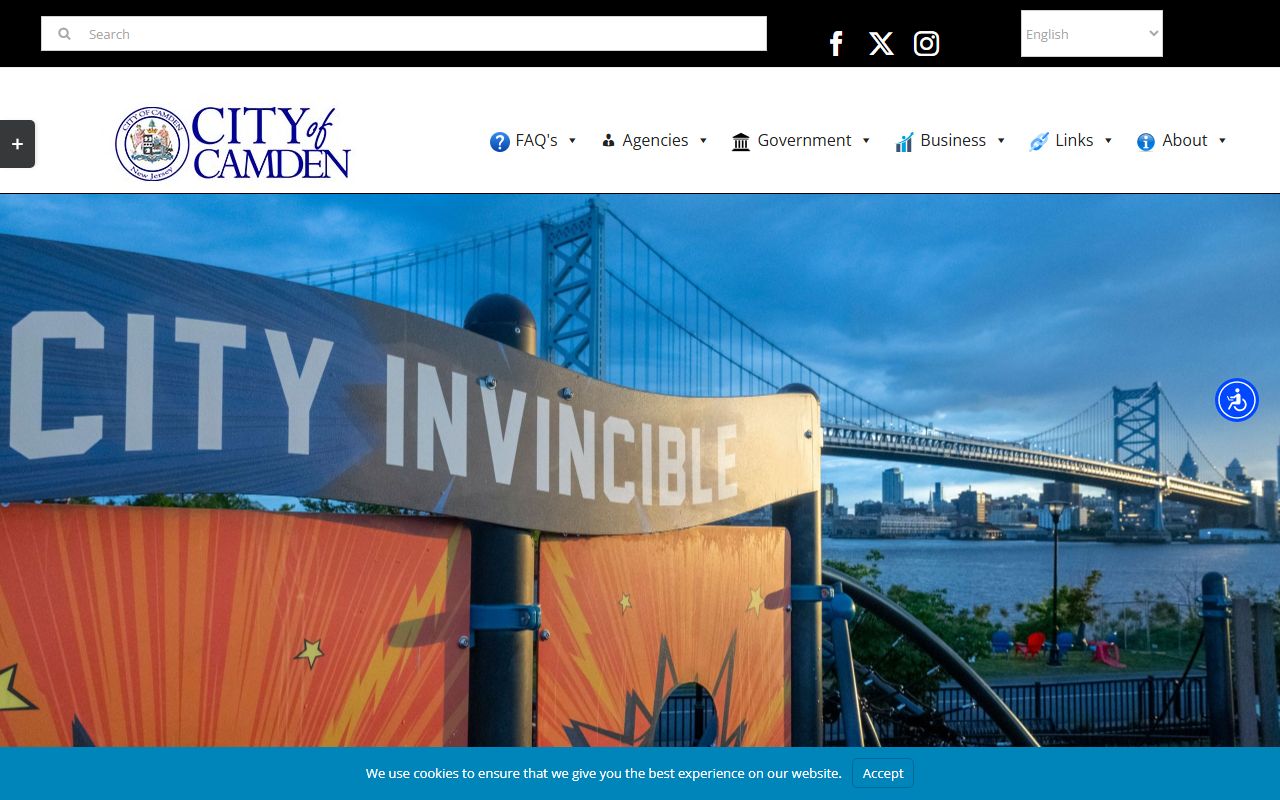 Camden city clerk office and bankruptcy records resources