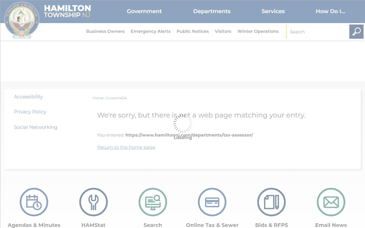 Hamilton Township bankruptcy records resources