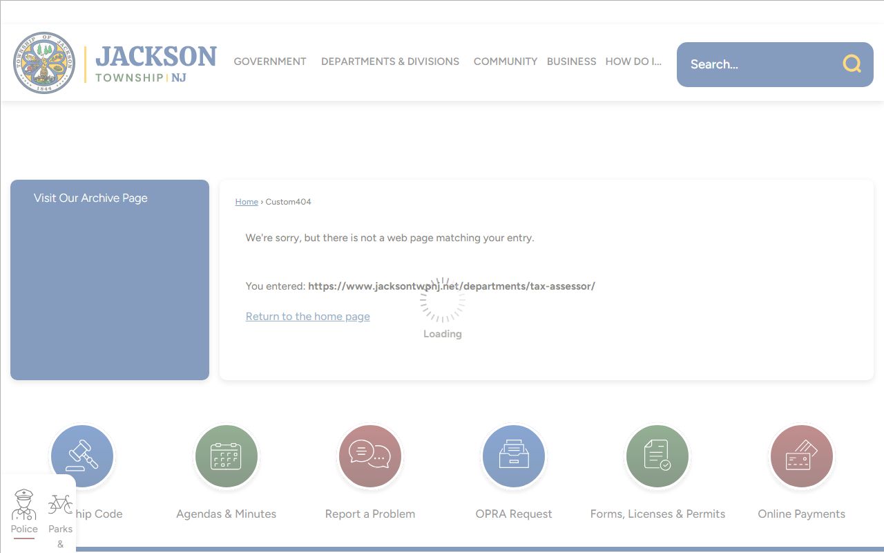 Jackson Township bankruptcy records information