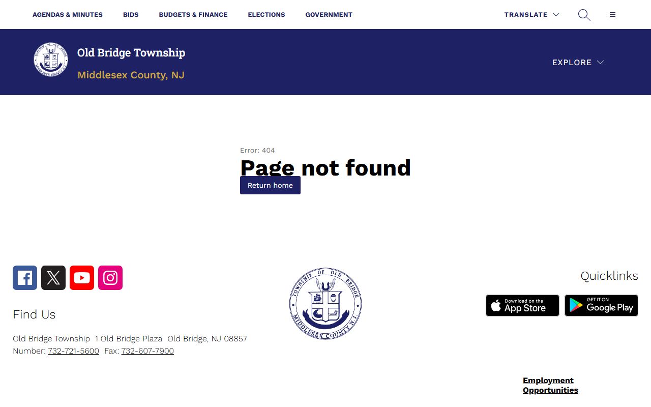 Old Bridge Township bankruptcy records resources