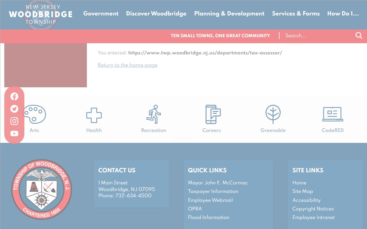 Woodbridge Township bankruptcy records resources