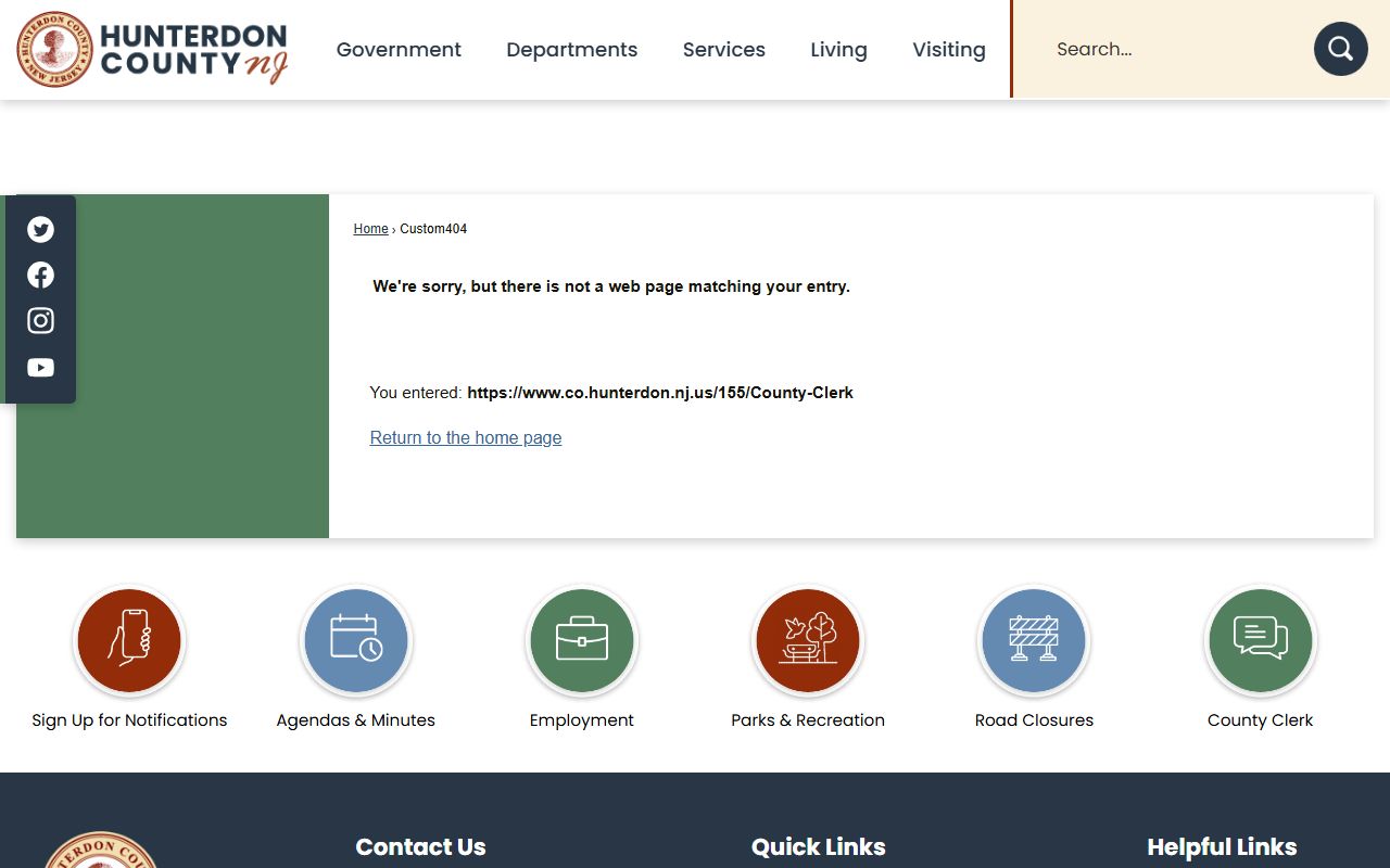 Hunterdon County property records search for bankruptcy records